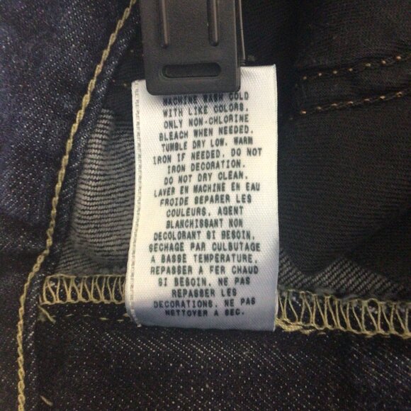 Guess Jeans Women’s 29 Blue Foxy Flare Denim Stretch Distressed - Picture 10 of 10